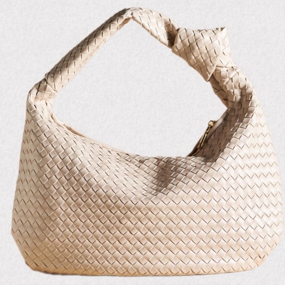 The Bridgette Satchel by Melie Bianco in Ivory - Picture 2 of 6